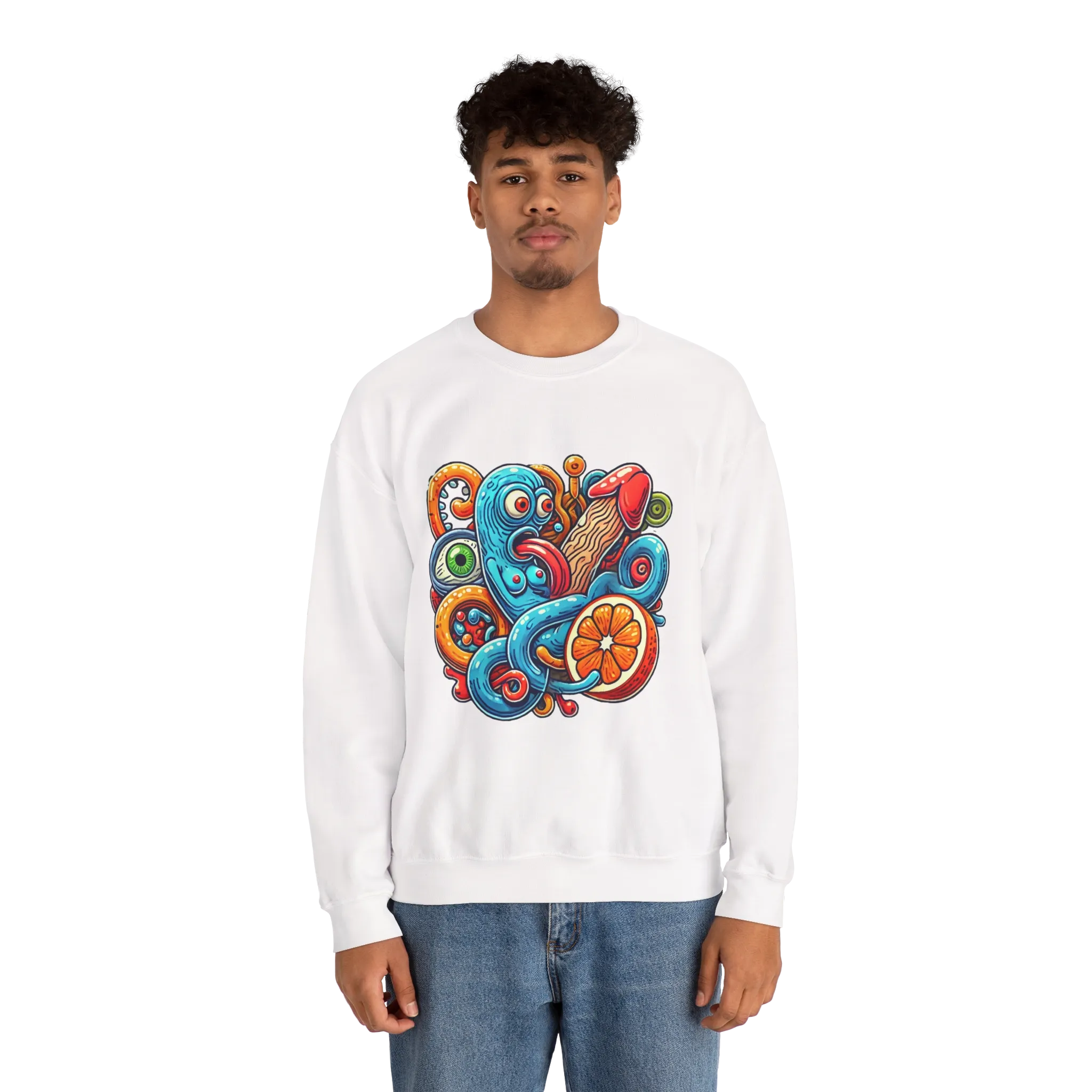 Crew 023 Person 2 White